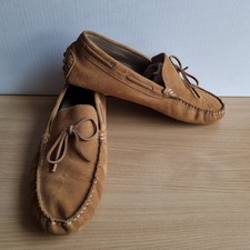 Zara Man Suede Moccasins