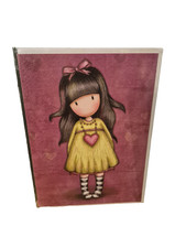 Brand New Santoro Blank Card Gorjuss Collection -Heartfelt