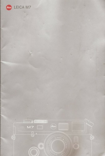 Leica brochure evolution - m7,
