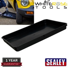Sealey Drip Tray Low Profile 9L Hard-Wearing Mechanic Workshop Oil Fluids