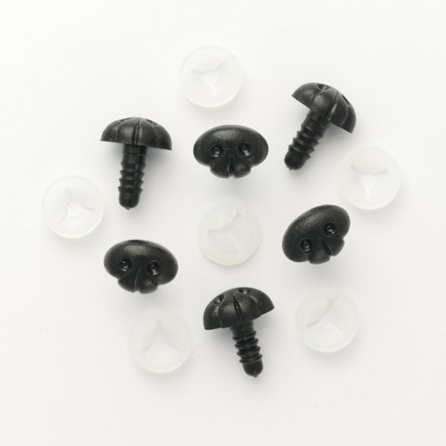 Black safety nose for teddy - safety,