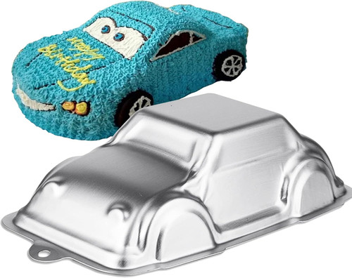 Car shaped cake pan - car,