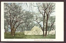 Postcard German South West Herero grave