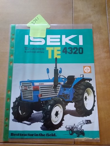 Iseki tractor 4320 - iseki,