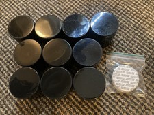 10 Pack 2 oz 60ml Amber Glass