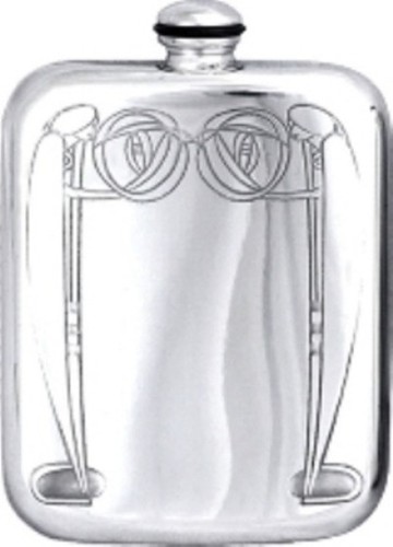 Pewter flask 6oz mackintosh - flask,