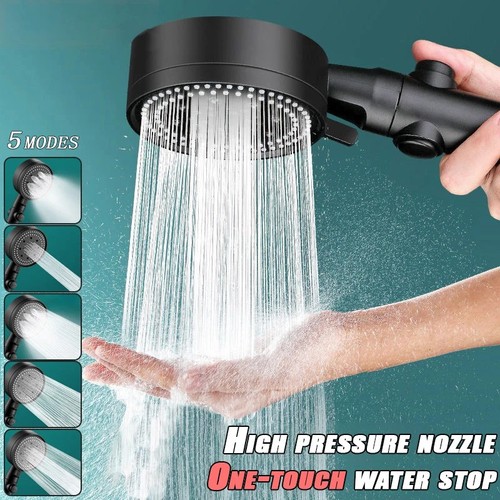 High pressure shower head - high-pressure, set