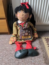 Rosie From Rosie & Jim Vintage 1999 Rag Dolls Large 30” With Bag Rare EXC Cond