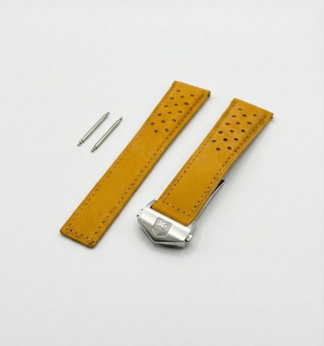 22mm rally leather strap - leather, for