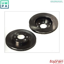 2x BRAKE DISC 104 164 FOR VW
