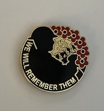 We Will Remember PoppyPin