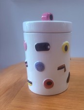 Marks & Spencer liquorice allsorts ceramic sweet biscuit jar
