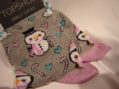 Topshop socks lovely - topshop,