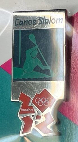 Canoe slalom olympic pin - slalom, badge