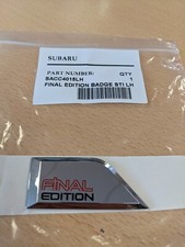 Subaru WRX STI Final Edition