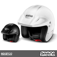 Sparco J-Pro Helmet - ECE 22.06 Approved, Open Face, Lightweight