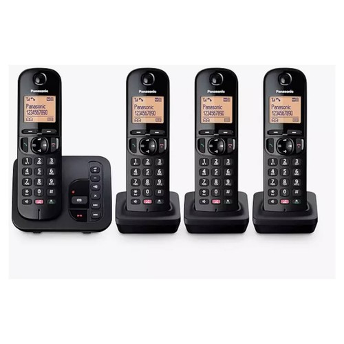 Panasonic tgc264eb quad - panasonic, kx-tgc264eb