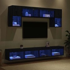TV Wall Units with LED Lights