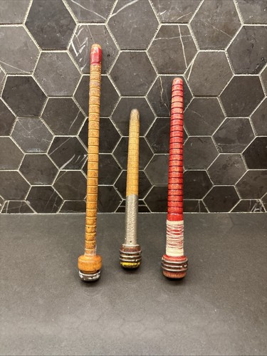 Lot vtg wooden textile mill - lot, 3
