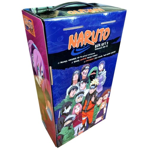 Naruto box set - box, volumes