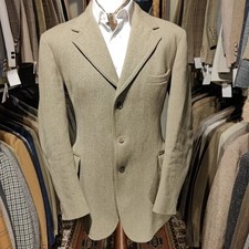 Vintage Mens 42R Keepers Country Hacking Tweed Suit Jacket Blazer Harris Style V