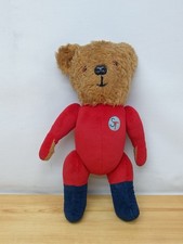 Vintage 1980s Genuine Super Ted 15" Plush Jointed Teddy Bear Toy