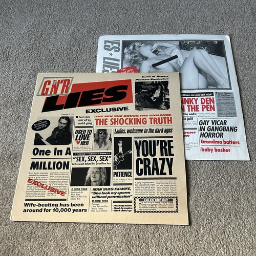 Guns roses n r lies - n',