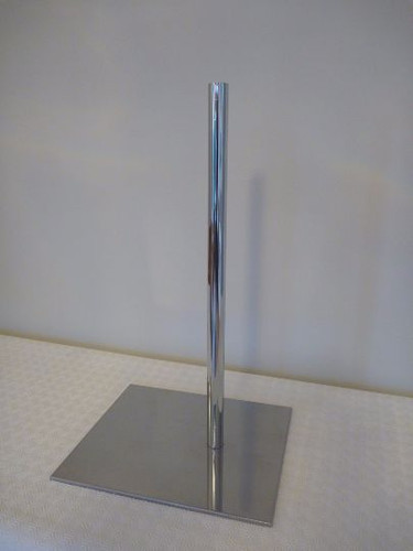 Large stainless steel plinth - stainless,