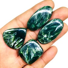4 Pcs Natural Seraphinite