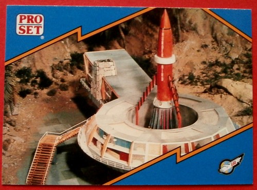 Thunderbirds pro set card - thunderbirds,