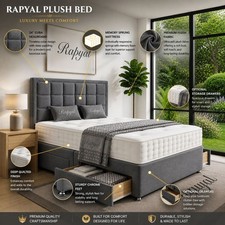 Plush divan bed - plush, set