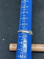 Victorian Silver Belt Ring