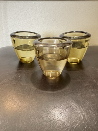 Crate barrel glass tea light - barrel,
