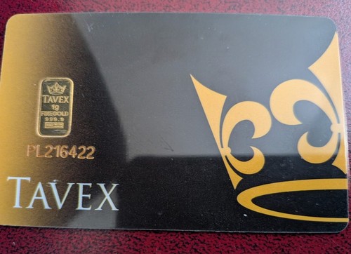 Gold bar bullion sealed - 1g,