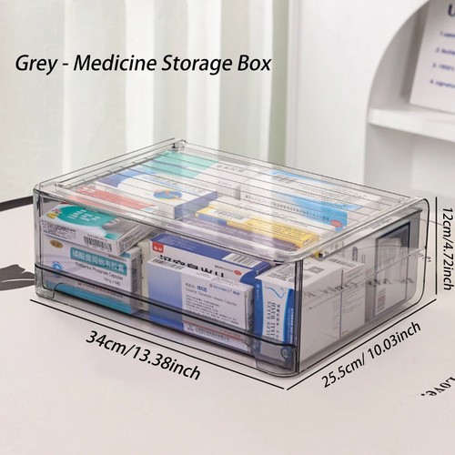 1pc gray acrylic drawer - acrylic,