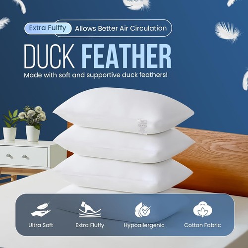 Duck feather pillows hotel - feather,