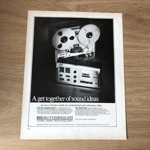 Hifis01 magazine advert - magazine, 11x8