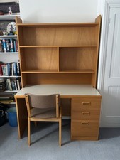 Student desk with - desk, detachable