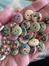 Nautical Buttons x 12 Mix