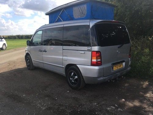 Mercedes vito pop top camper - pop,