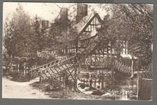Vintage postcard the brink - by,
