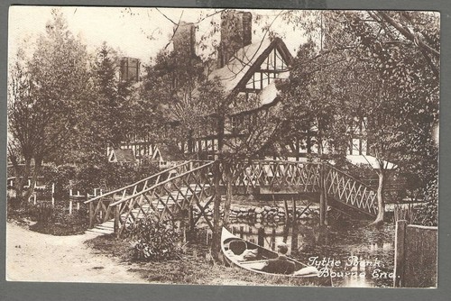 Vintage postcard tythe bank - vintage,