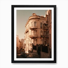 Magic Street Glow Art Print Framed Wall Art Poster Canvas Print Picture