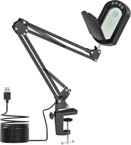Magnifying glass with light - magnifying,