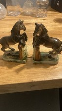 Antique Horse Bookends Pony