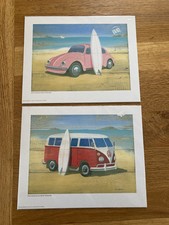 2x Martin Wiscombe prints Red