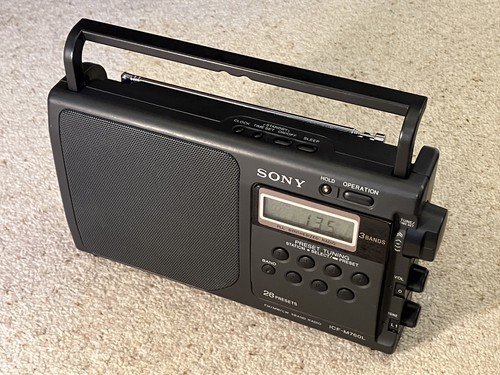 Sony icf m760l - sony, digital