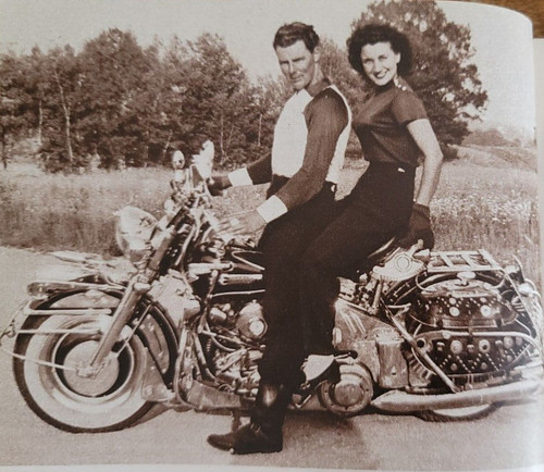 Vtg 1951 motorcycle book - vtg,