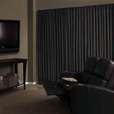 Black velvet custom - velvet, panel