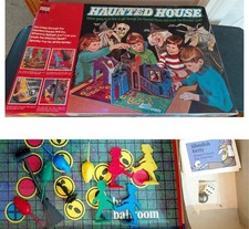 toy haunted house by Denys Fisher complete damaged box